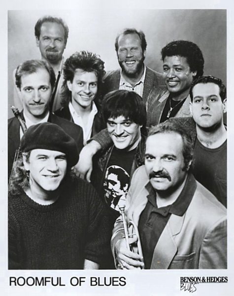 Roomful circa 1989: Carl Querferth at top center; Tommy K at center right