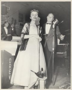 Carol Vann and Ed Drew, 1954